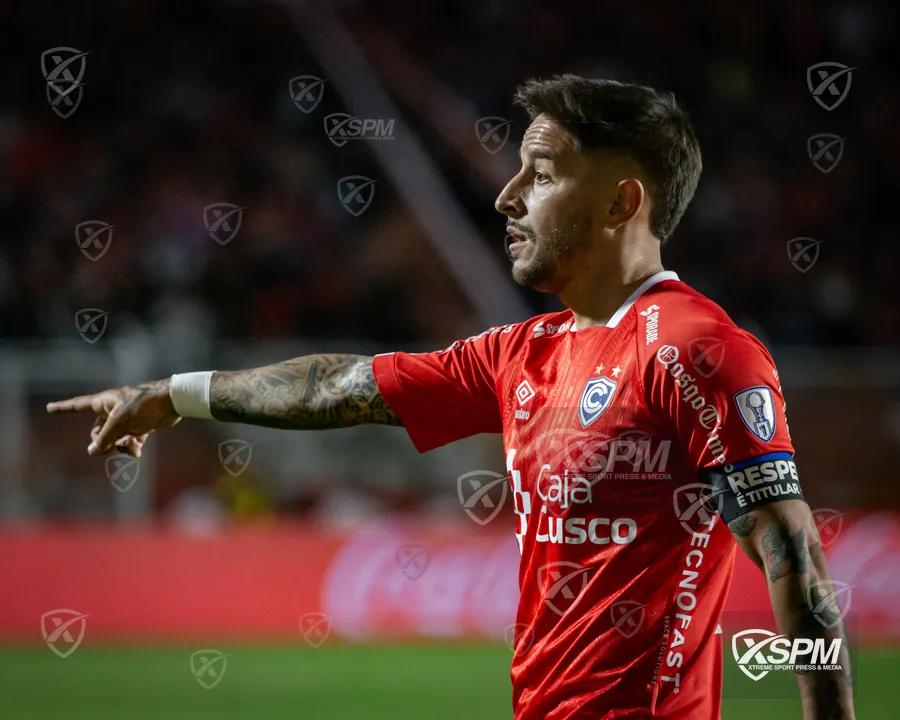 Retrato editorial del capitán de Cienciano durante la victoria ante Botafogo.